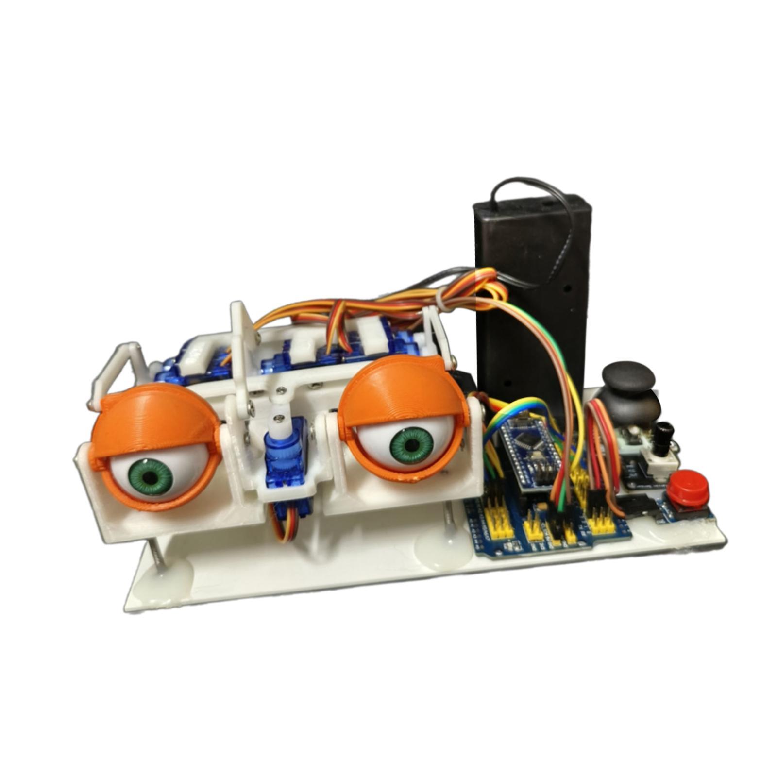 Science Project Robot - Olhos animatrônicos para brinquedos educativos STEM,