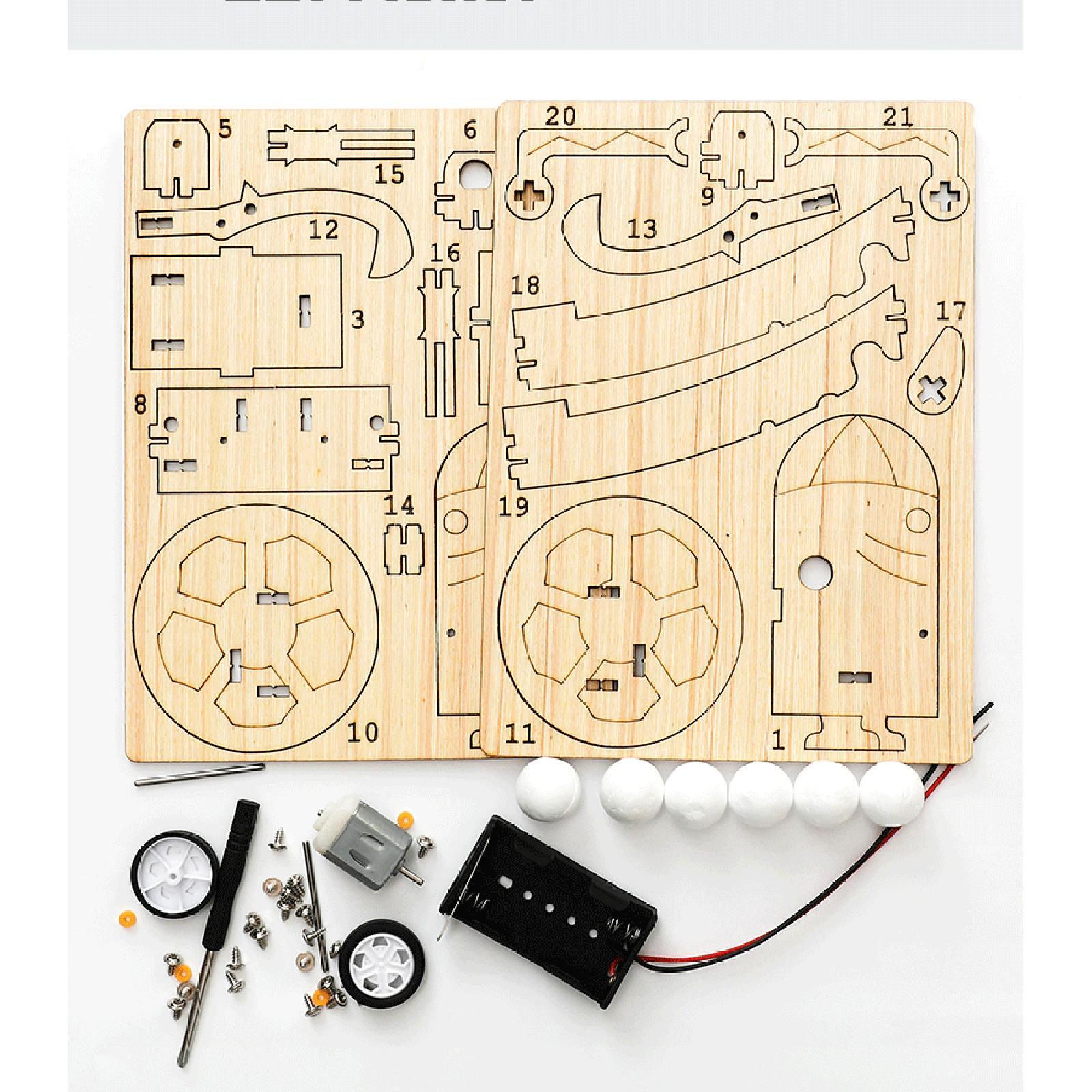 Science Project Robot - Kit de Artesanato Robô Lançador de
