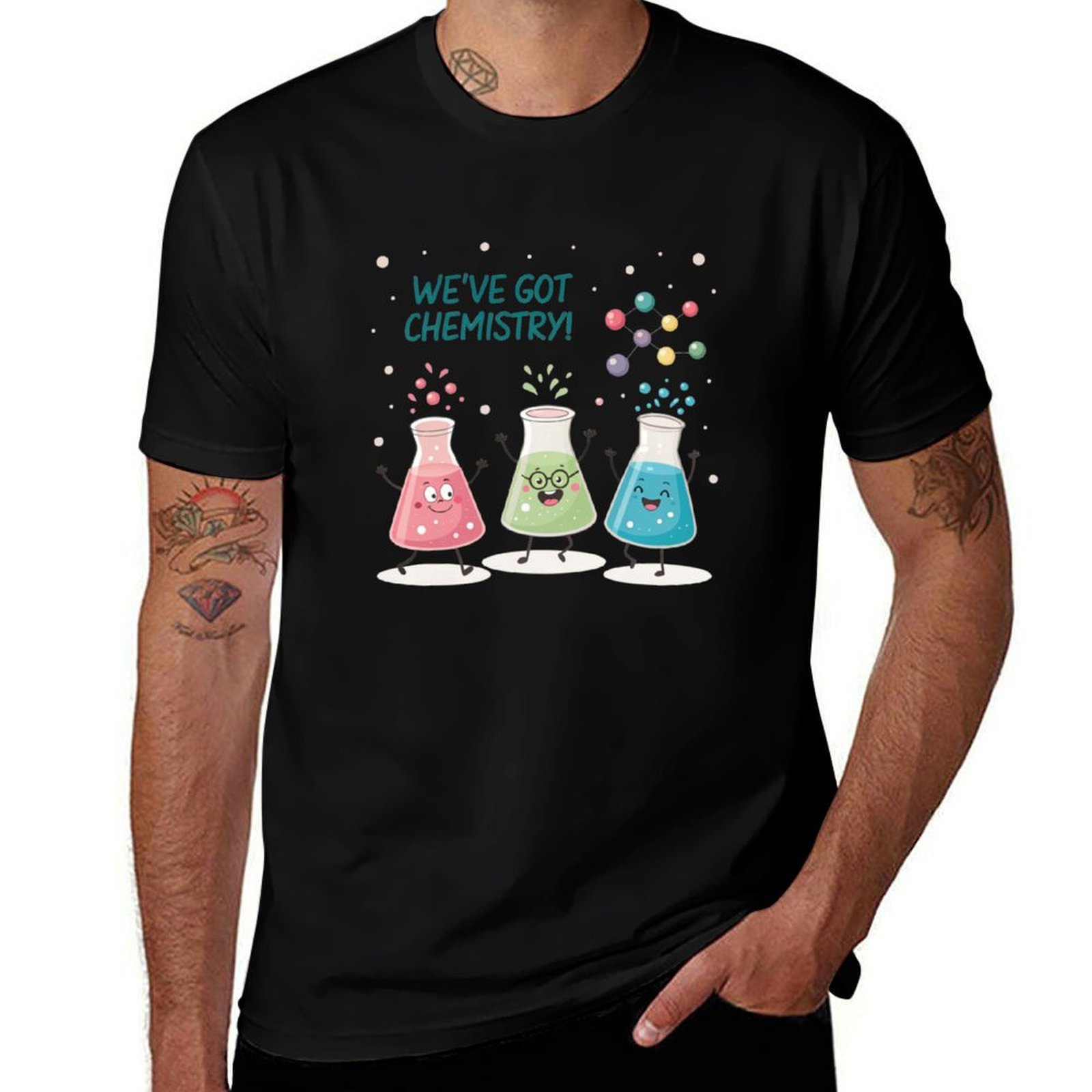 Science Buddy - Camiseta Science Beaker Buddies, camiseta leve