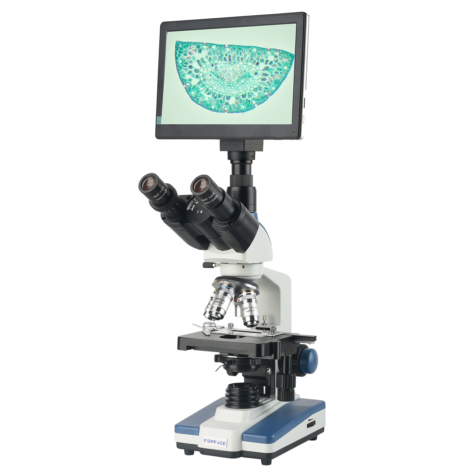 Microscópio composto do labora - Microscope Compound 40X avaliação e preço