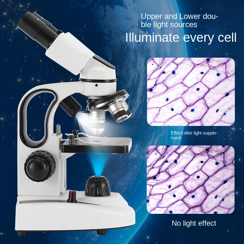 Microscópio Binocular Composto - Microscope Compound 40X avaliação e preço