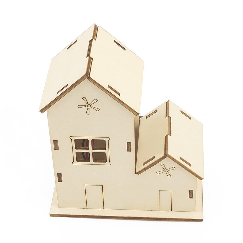 Diy artesanal brilhante casa m - Science Diy Model avaliação e preço