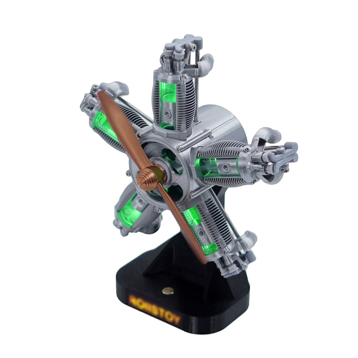 Modelo de Motor Radial de 5 Ci - Hobby Is Science avaliação e preço